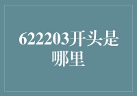 谁知道622203开头是哪儿？揭秘背后的故事！