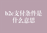 B2C支付条件：理解消费者支付过程的基石