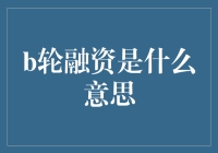 从种子到参天大树：B轮融资的深度解析