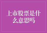 上市股票：公司成长的里程碑与投资者的盛宴