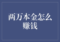 两万元本金如何实现财富增值：多元化投资策略