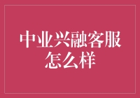 中业兴融客服：我与一台友善的机器人聊了一个小时