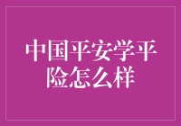 中国平安学平险：为孩子们的安全保驾护航