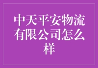 中天平安物流公司：究竟是怎样的存在？