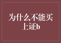 上证B股：投资禁区还是潜在机遇？解析为何不能买上证B股