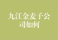 九江金麦子公司如何通过创新技术引领亚洲食品加工行业