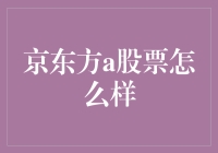 京东方A股票：重塑中国显示行业的领航者