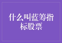 蓝筹指标股票：稳健与成长的象征