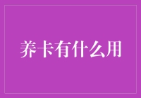 养卡在现代金融环境中的多重应用与价值