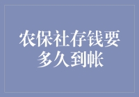 农保社存钱到账时间解析：农民朋友需要知道的那些事