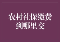 农村社保缴费去哪儿交？去村委会排队还是去银行转账？