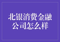 北银消费金融公司的全方位解析与评价