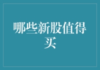 投资新手必看：哪些新股值得买？——以我的视角审视