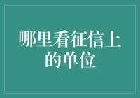 从何处窥探征信报告上的单位信息：深度解读与实用攻略