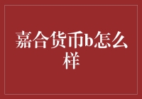 嘉合货币B货币基金：深度解析与投资指南