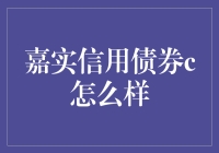 神秘的嘉实信用债券C：是财富密码还是陷阱？