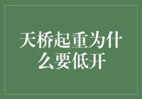 天桥为啥要故意低开？别告诉我这是我智商余额不足