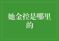 从地球上某个神秘角落到金融圈的新宠：她金控的奇妙之旅