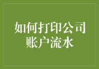 如何打印公司账户流水：一场金钱小侦探的冒险