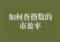 如何查指数的市盈率：让我们一起探秘数字的奇幻之旅