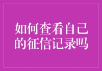 如何便捷地查看自己的征信记录？——一份详尽的操作指南