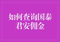 揭秘国泰君安佣金查询技巧！新手也能轻松掌握！