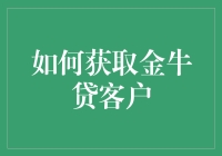 创新策略：如何有效获取金牛贷客户