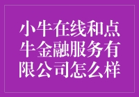 小牛在线与点牛金融服务有限公司：投资理财的新兴力量解析