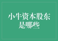 小牛资本股东：神秘组织还是普通群众？