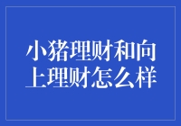 揭秘小猪理财与向上理财：哪个更胜一筹？