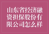 哎哟喂！山东省经济融资担保股份公司？靠谱吗？