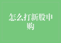 打新股申购攻略：轻松掌握股市新手秘籍