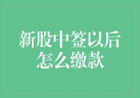 如何顺利缴款：新股中签后的正确操作指南