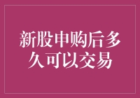 新股申购后多久可以交易：一场股市新手的奇幻冒险