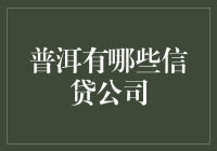 普洱市征信服务机构概览：探索信贷市场的多元化