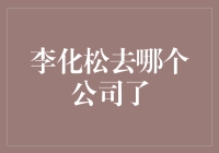 资深基金经理李化松最新动向：加盟鹏华基金担任副总经理