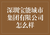 深圳宝能城市集团有限公司：房地产行业的创新者与变革者