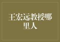 王宏远教授是哪里人？——探讨中国经济学家的地域分布特点