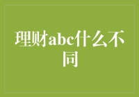 理财ABC：哪一种适合你？