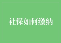 社保如何缴纳？指南来了！