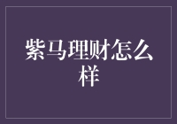 紫马理财：科技驱动的创新型金融服务平台