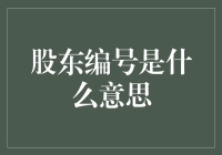 股东编号是什么意思？企业股东系统的解读与应用