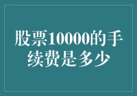 股票交易手续费：解读股票10000的手续费是多少