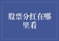 股票分红的奥秘：在哪里查看与如何理解