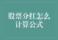 探索股票分红计算公式：从基本概念到实战应用