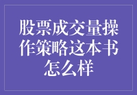 股票成交量操作策略：一本教你如何像算命大师一样预测股市的神书