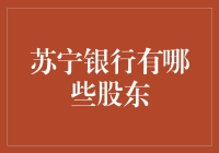 苏宁银行的股东，是金融大鳄还是家电大亨？