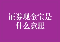 证券现金宝：理财新时代的革新者