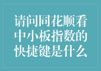 同花顺看中小板指数的快捷键：掌握投资交易技巧，轻松管理账户