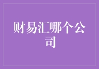 探索神秘财易汇：哪一家公司真正引领了金融理财的新潮流？